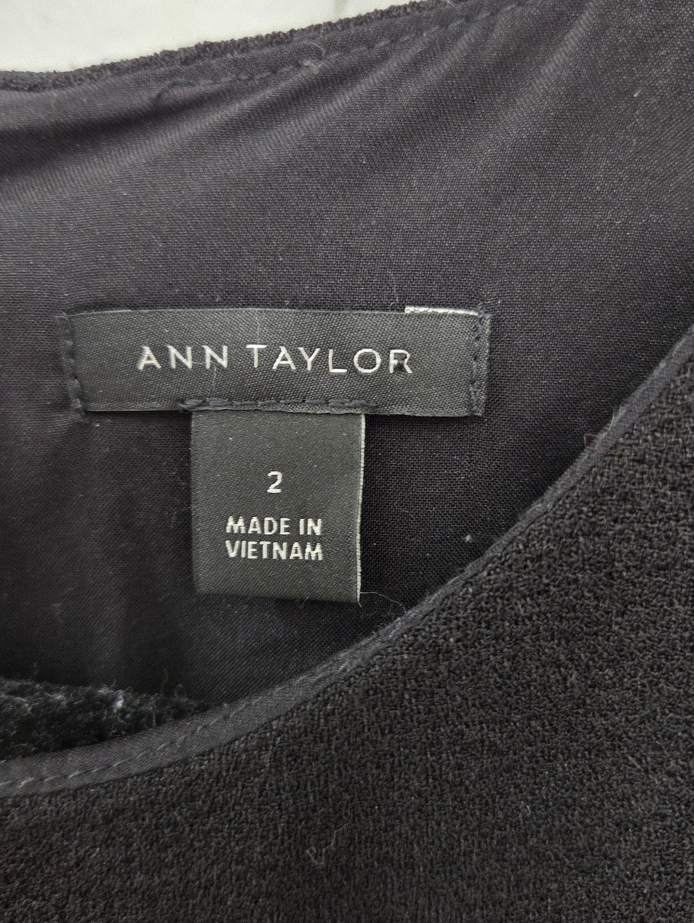 Ann Taylor Dot Illusion Sleeve Sheath Dress - Picture 2 of 7